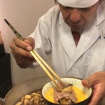 樋山 - 松茸のすき焼き
