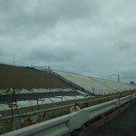 斎太郎食堂 - 今も続く防潮堤工事。