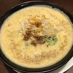 元喜神 - ドロドロの濁りスープと思いきや、鶏がら旨塩です！