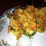 旬魚たつみ - 白えびと桜えびのかきあげ