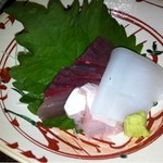 旬魚たつみ - 定食の刺身