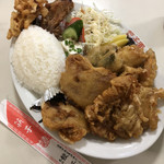 餃子園 - 天ぷら定食