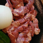 焼肉処 まるます家 - 上富良野産【生豚サガリ】♬︎♬︎ 550円  塩･タレが選べます！甲乙つけ難い(*´˘`*)♡