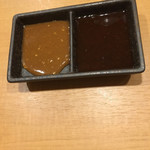 焼肉処 まるます家 - タレは2種類...♪*ﾟお好みで♡