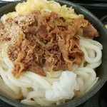 手打ちうどん　みやこ家 - 肉ぶっかけ（小）