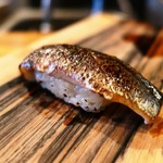 SUSHI てさく - 炙り秋刀魚