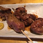 焼鳥と魚と鍋 焼鳥のえーす - 肝