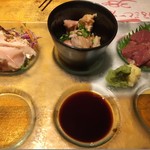 焼鳥と魚と鍋 焼鳥のえーす - とりさし