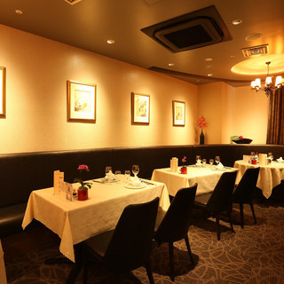 High-quality private room space to choose from depending on the occasion