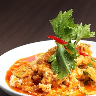 当店自慢☆『プーパッポンカリー』（ソフトシェルクラブ入り）