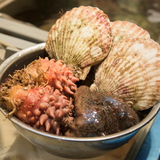 海産物盛り合わせset