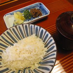 馳走なかむら - 食事 谷中ご飯、新生姜の香り！