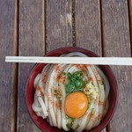 須崎食料品店 - 大(冷)と生玉子