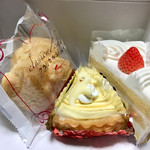 ラグノオ - 料理写真:ケーキはこの３種類を買ってきました！！