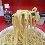 ラーメン二郎 - 湯気が！