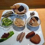 だれやめセット2100円（料理9品+生ビール+焼酎１合）