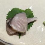 すし処 広川 - サワラ 藁焼き