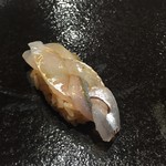 すし処 広川 - サヨリ昆布締め