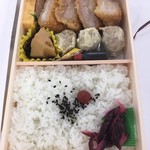 万葉軒 - ひれかつしゅうまい弁当