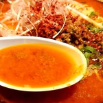 拉麺 札幌ばっち軒 - 辛いラーメン《スープ》【Oct.2018】