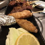 炭火焼天狗 - ☆焼き鳥盛り合わせ6本〜