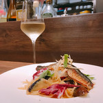 創作イタリアン Gemelli - 旬! 秋刀魚と秋茄子の和風ソーススパゲッティーニ