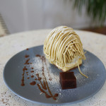 토레이즈 - 九州産新栗とミルクジェラートのモンブラン☆