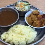 カレーの店 ガン爺 - ケララチキン(ランチ) カレー大掛