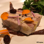 カーサ・デル・チーボ - 鶉とﾌｫｱｸﾞﾗのﾃﾘｰﾅ