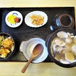 川市 - はまぐり本膳・すまし 1,680円（税別）。　　　　　2018.10.15