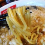 杭州飯店なんかに比べると細いですがむちっとした良い麺です