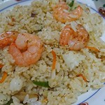 ほびーい喫茶店 - エビピラフ600円