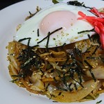 ほびーい喫茶店 - 焼きソバ600円