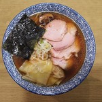 2018年10月 はるゆたかちゃしゅー・わんたんめんハーフ（正油）　1120円