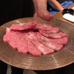 焼肉 大河 - 特選リブロース A5雌