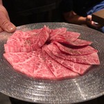 焼肉 大河 - 特選リブロース A4去勢