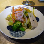 ミニじゃ無いけど「ミニサラダ、500円」