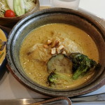 レストランカフェ・地球こうさてん - マイルドなチキンカレー