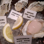 オイスター＆ワイン 牡蠣屋バル - 真牡蠣（女川,石巻,仙鳳趾,マルえもん）