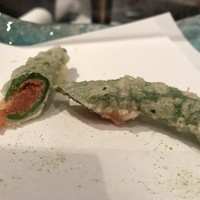 日本料理 「源氏」 ヒルトン名古屋 - 青トウガラシの明太子づめ