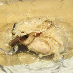 鮓菜 浅乃 - 牡蛎のお浸し