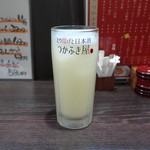 つかふき屋 - ピーチカルピスサワー