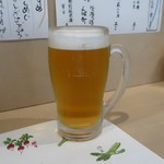 よし春 - 生ビール