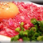 焼肉のだ - ユッケ