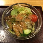 鰻はし本 - サラダ