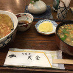 Tenkin - 彩天丼 味噌汁