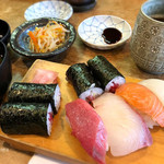 Matsuba - 選べる寿司定食（970円）