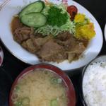 一福食堂 - 焼肉定食  750円