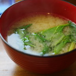 ブーメラン - 味噌汁