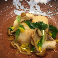 和 こじま - 天然鯛と里芋の唐揚げ 菊花あんかけ